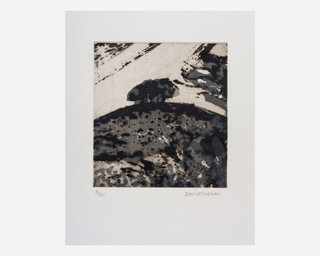 Canal and Landscape (Monochrome)