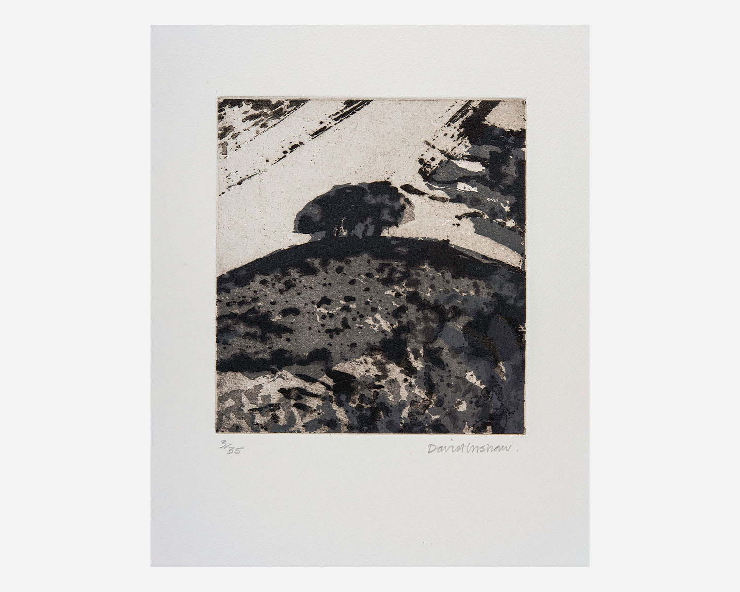 Canal and Landscape (Monochrome) - Image 1