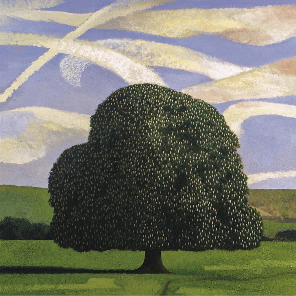 Chestnut Tree and Clouds