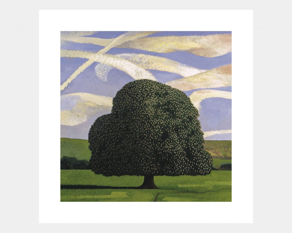 Chestnut Tree and Clouds
