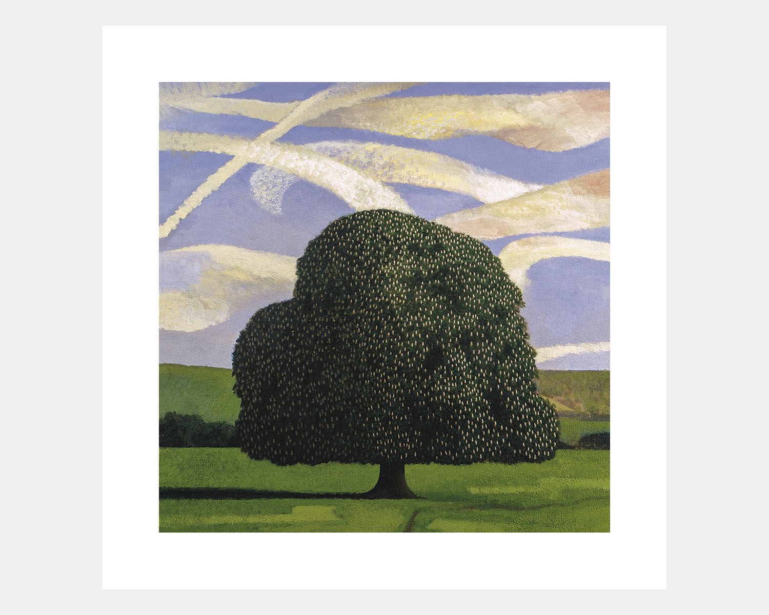 Chestnut Tree and Clouds - Image 1