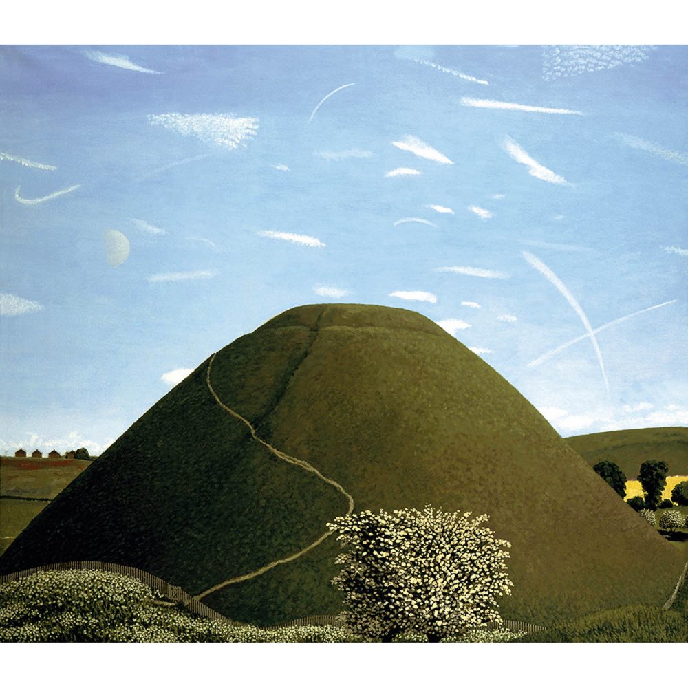 Portrait of Silbury Hill in May - Image 2