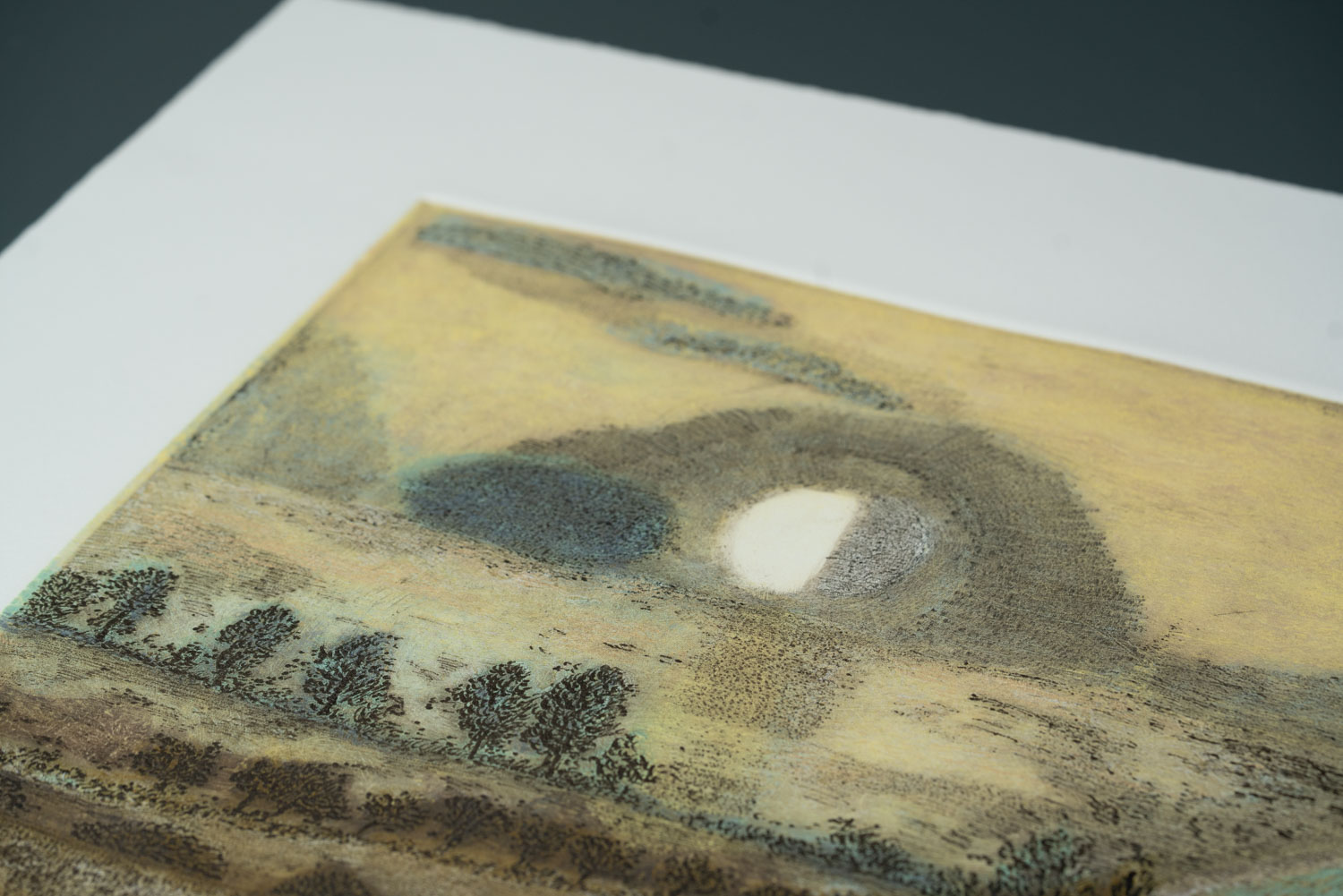 Silbury Hill Landscape Coloured 01 - Image 8