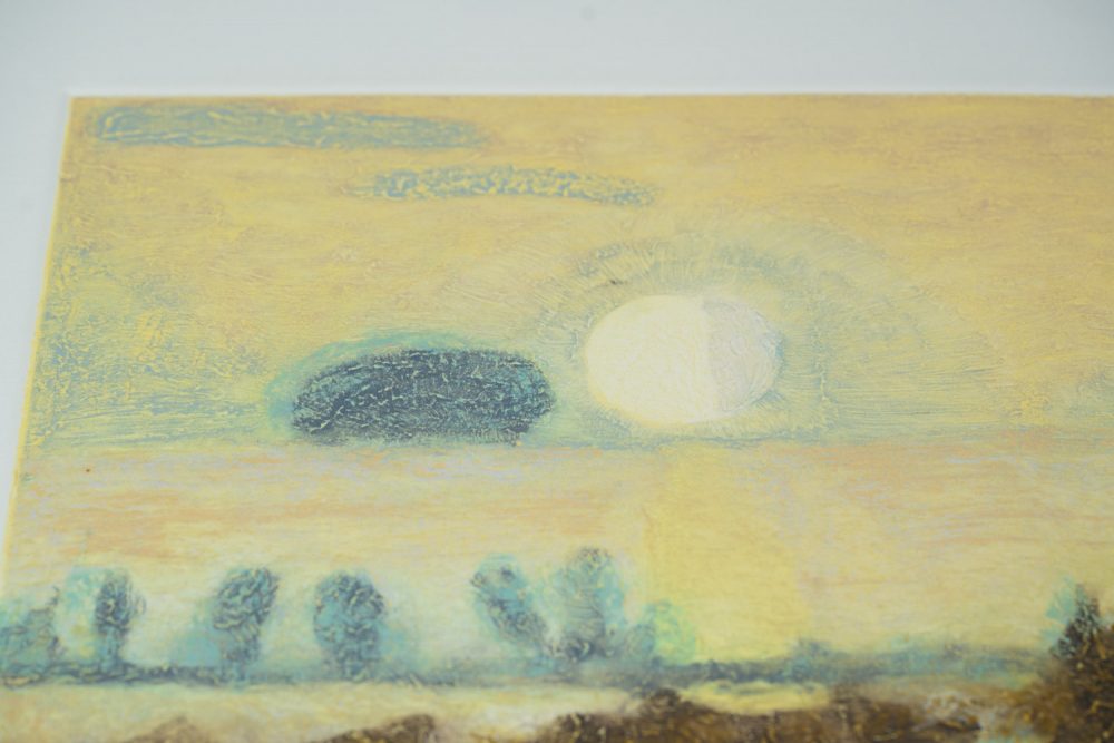 Silbury Hill Landscape Coloured 02 - Image 8