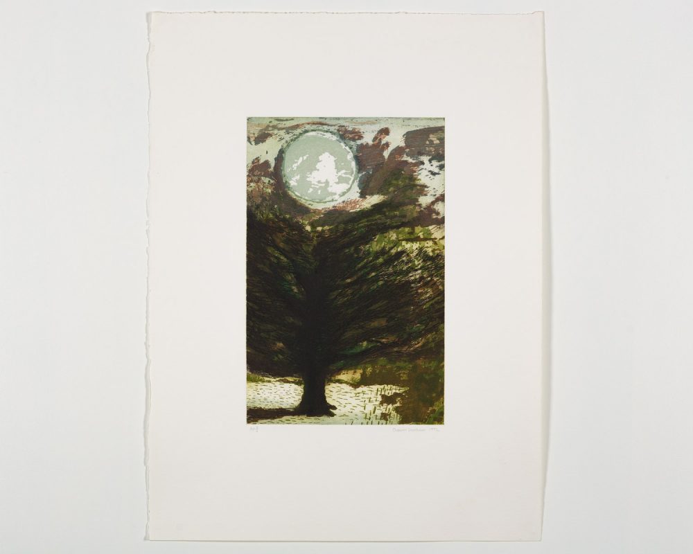 Tree and Moon 02 Artist Proof - Image 1