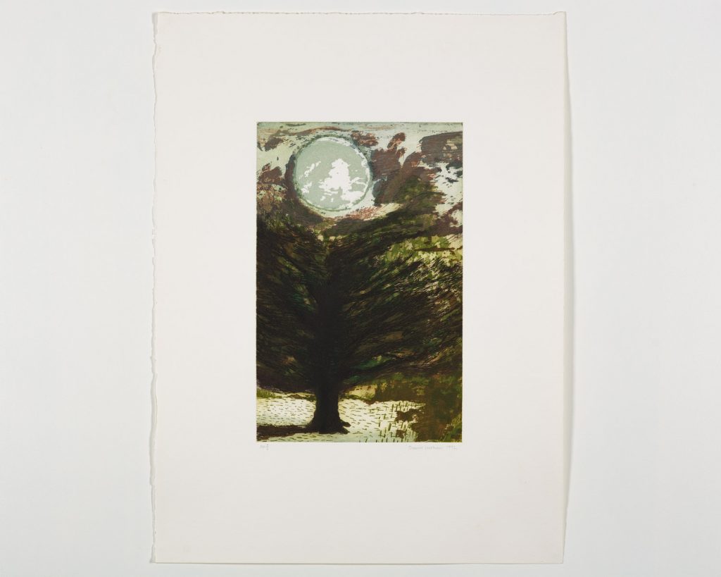 Tree and Moon 02 Artist Proof