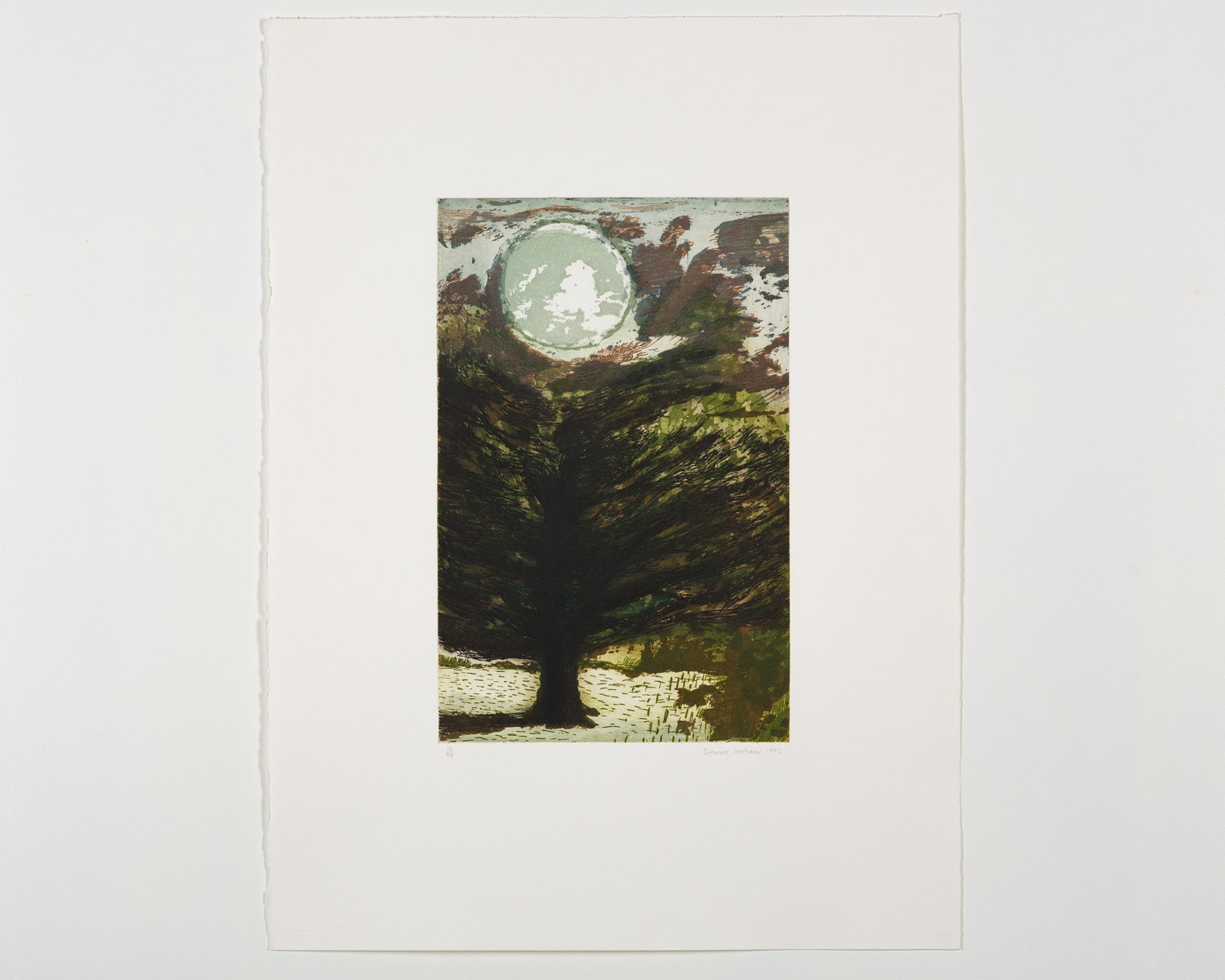 Tree and Moon 03 - Image 1